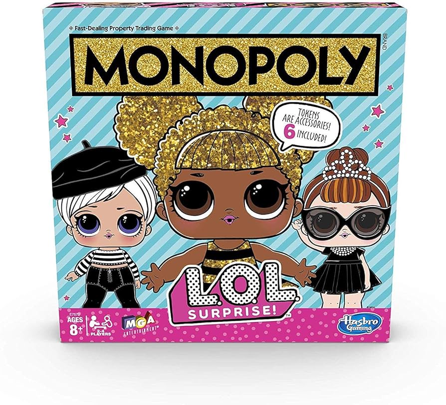 Monopoly L.O.L. Surprise! Hasbro Jeux 8 ans et plus