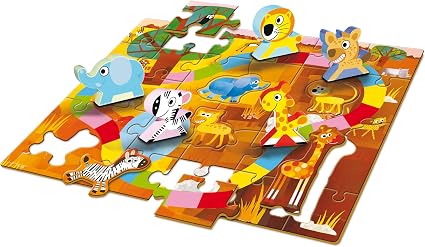 Ludattica, 3 Games My Savannah LISCIANI Jeu pour 3 ans et plus