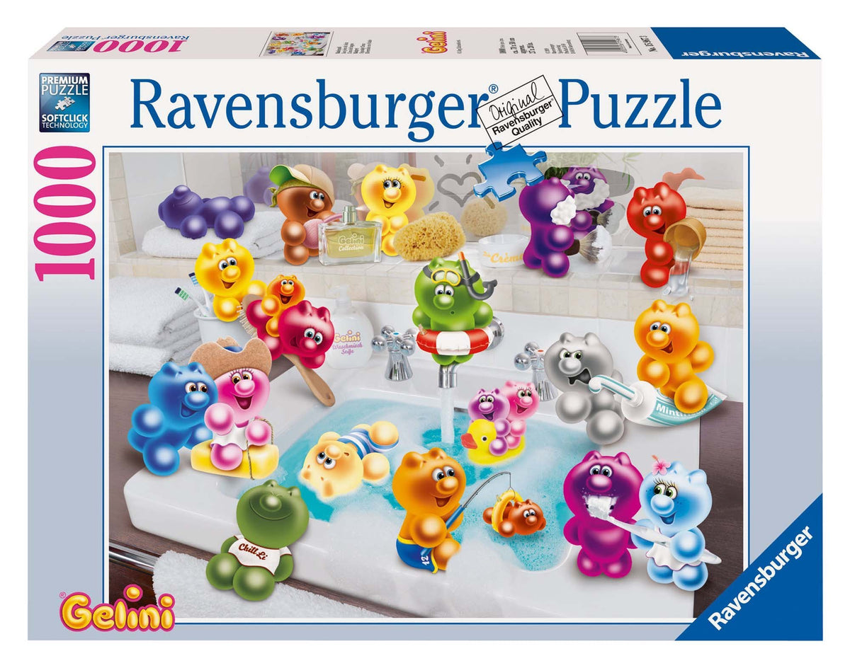 Gelini : Les joies du bain Ravensburger 159673 Casse-tête 1000 morceaux