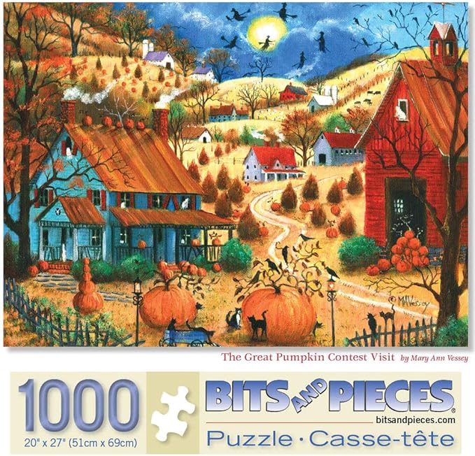 VESSEY, Mary Ann : The Great Pumpkin Contest Visit Bits and Pieces 46589 Casse-tête 1000 morceaux