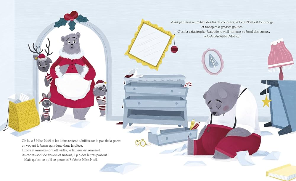 Lili la baleine : Les plus belles lettres de Noël (et la mienne !) LANGUE CHAT 9782806310248