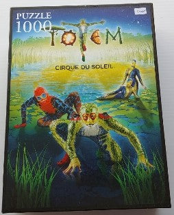 Totem Cirque du soleil P. Belvédère Casse-tête 1000 morceaux