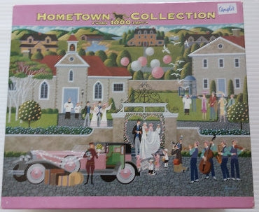À la lune de miel Hometown Collection RoseArt 09200 Casse-tête 1000 morceaux