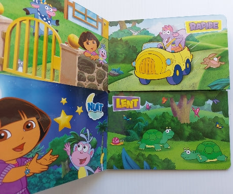 Dora l'exploratrice: Le monde des contraires IMAGINE 9782897131395