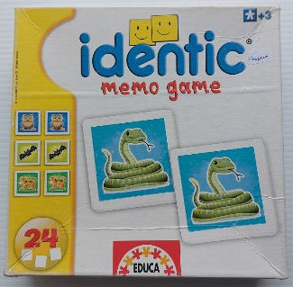 Identic, Memo game EDUCA Jeu 3 ans et plus