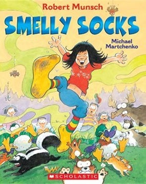 MUNSCH MARTCHENKO Smelly Socks SCHOLASTIC 9780439967075
