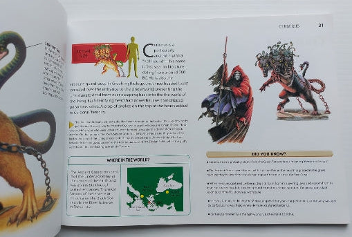 Mythical Monsters : The Scariest Creatures from Legends, Books, and Movies SCHOLASTIC 9780439854795