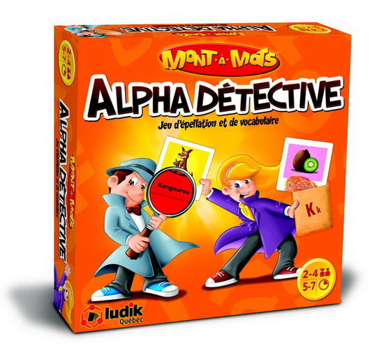 Mont à mots Alpha Ludik Games Québec Jeux 5 ans et plus