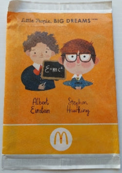 Albert Einstein et Stephen Hawking Little People Big Dreams, McDonald
