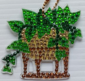 05 plante porte-clés, plant keychain