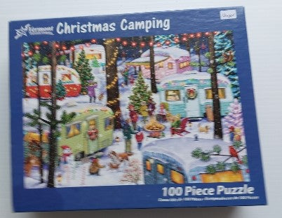 WOLLENMANN, Randy Christmas Camping Vermont VC1240 Casse-tête 100 morceaux