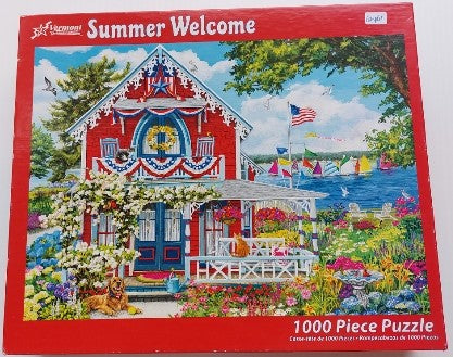 McINTYRE, Joelle: Summer Welcome Vermont Casse-tête 1000 morceaux
