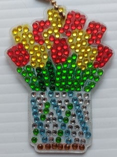 08 plante porte-clés, plant keychain