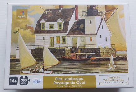 Paysage du quai / Pier Landscape SYMAK Casse-tête 300 morceaux