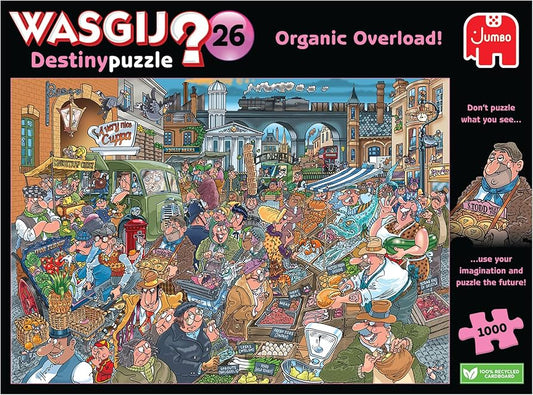 Mystery 26 Organic Overload Wasgij  1110100022 Casse-tête 1000 morceaux