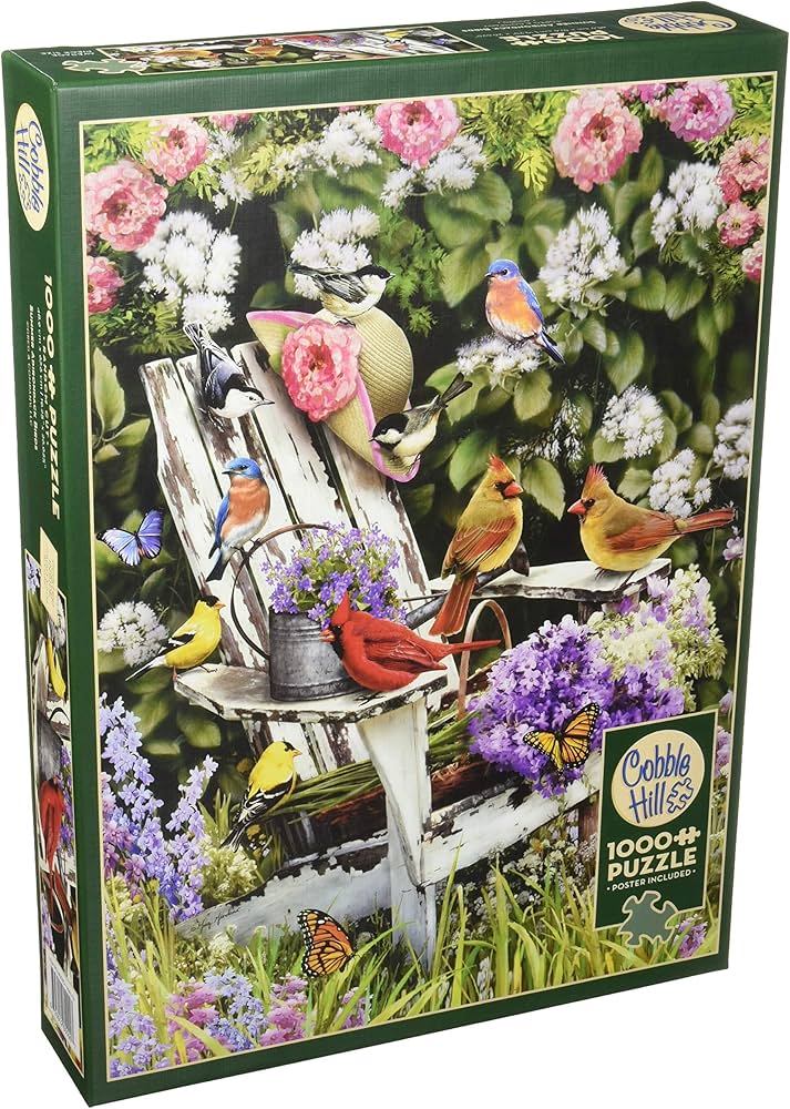 Summer Adirondack Birds 800900 Cobble Hill Casse-tête 1000 morceaux