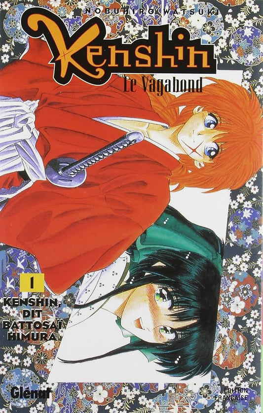 NOBUHIRO WATSUKI T1 Battosaï Himura T2 Les deux assassins Kenshin Le vagabond GLÉNART 790009