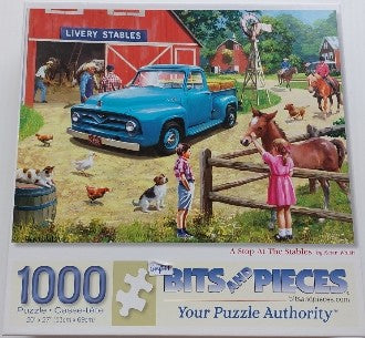 WALSH, Kevin:A Stop At the Stables Bits and Pieces 40154 Casse-tête 1000 morceaux