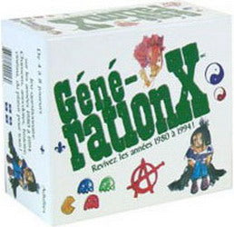 Géné-rationX Jeu DANIEL JASMIN 18 ans et +