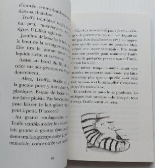 PETERS, Helen : Jasmine l'apprentie vétérinaire T3 Un chaton nommé Minuit GALLIMARD 9782075107181