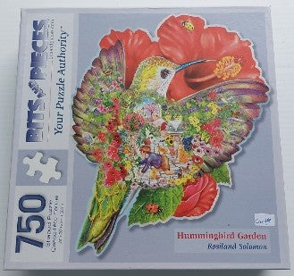 SOLOMON, Rosiland: Hummingbird Garden Bits and Pieces 45404 Casse-tête 750 morceaux