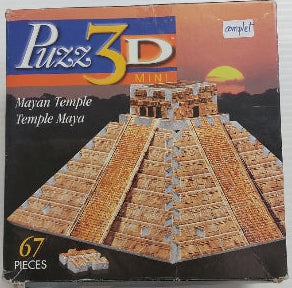 Temple Maya Mini WREBBIT 3D Casse-tête 67 morceaux