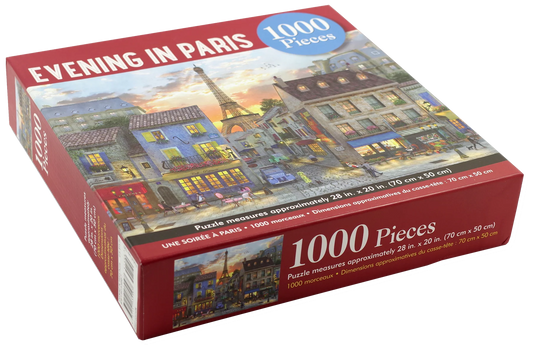 Evening in Paris, Peter Pauper Press Casse-tête 1000 morceaux 9781441330567
