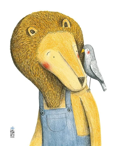 DUBUC, Marianne : Le lion et l'oiseau SALTIMBANQUE 9782378011895