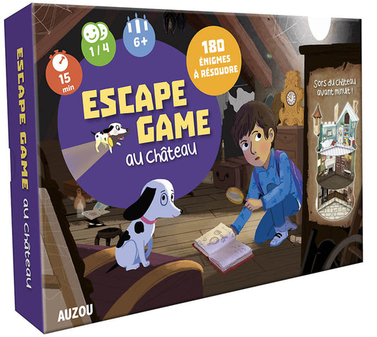 Escape Game au château AUZOU Jeu 6 ans et plus