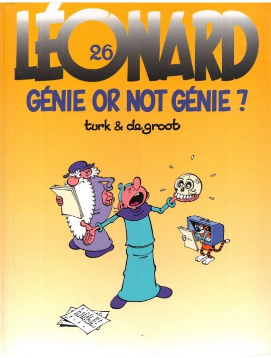 TURK DE GROOT : Léonard T26 Génie or not génie? 9782884250092