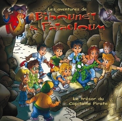 Le Trésor du Capitaine Pirate Bibounet et Patachoum LAUZIER 9782895730989