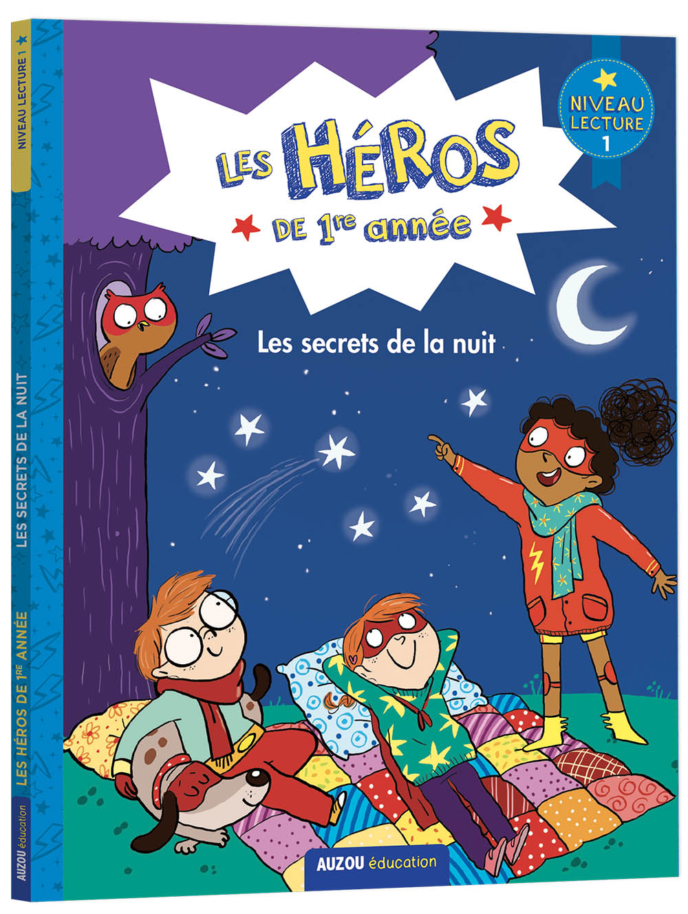 MARTINS DREIDEMY : Les héros de 1ère année : Les secret de la nuit Niveau 1 AUZOU 9782898242007