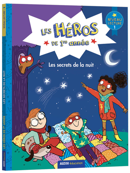 MARTINS DREIDEMY : Les héros de 1ère année : Les secret de la nuit Niveau 1 AUZOU 9782898242007