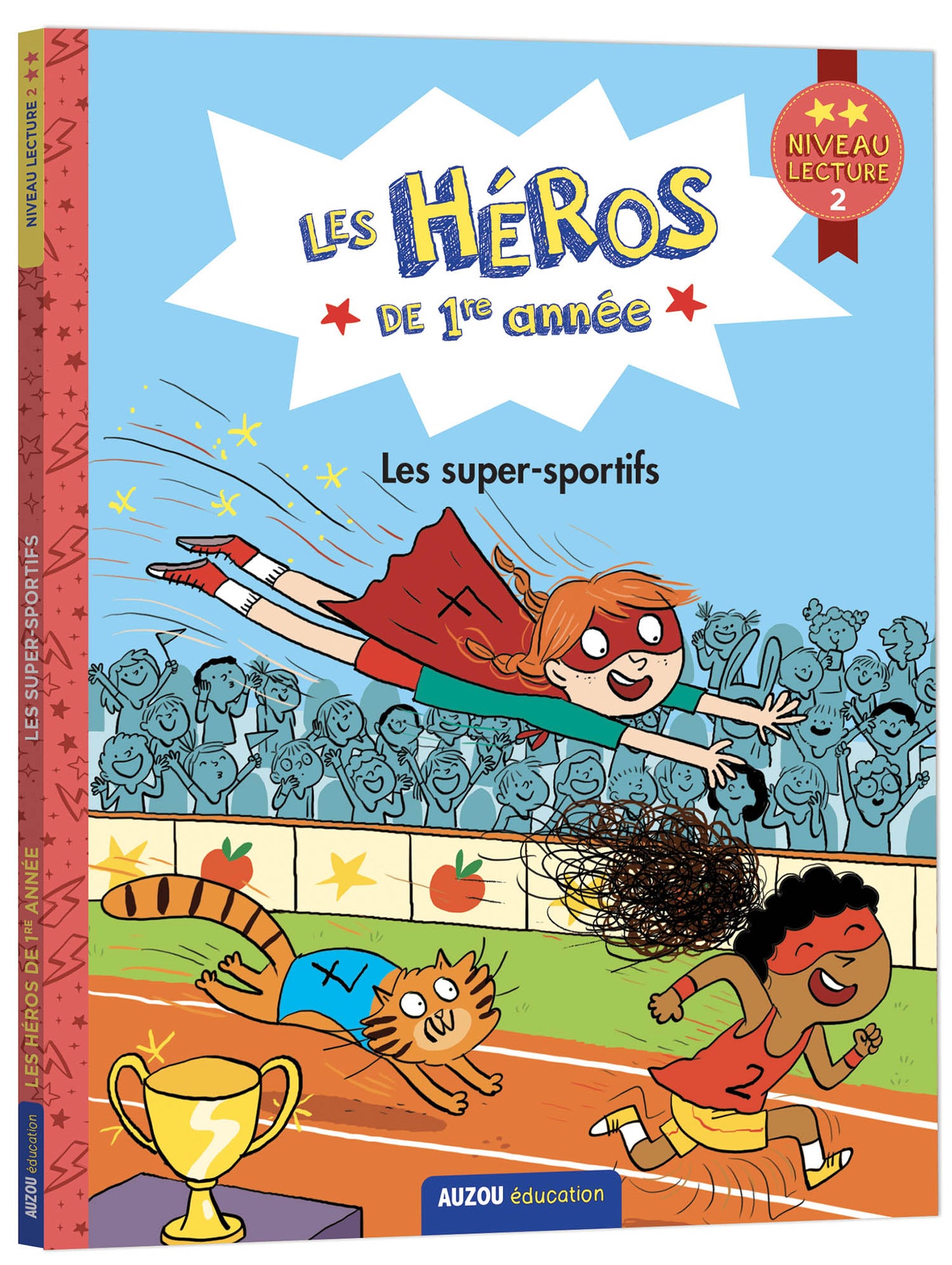 MARTINS DREIDEMY : Les héros de 1ère année : Les super-sportifs Niveau 2 AUZOU 9782898242038