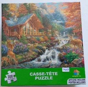 De la belle visite au chalet COMPLETE ME Casse-tête 300 morceaux