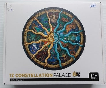 12 Constellation palace Jigsaw Puzzle Q1068 Casse-tête 1000 morceaux