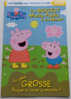 Peppa Pig : La plus grosse flaque de boue au monde! Niveau 3 9782897804329