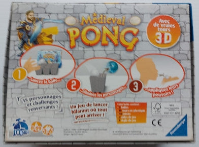 Medieval Pong, Ravensburger Jeux 8 ans et plus