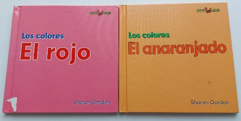 GORDON, Sharon : Los colores El Anaranjado / El rojo BOOK WORMS 9780761428602 9780761428626