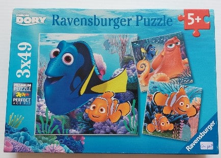 Trouver Doris Finding Dory RAVENSBURGER 093458 Casse-tête 3 x 49 morceaux