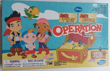 Opération Chasse au trésor Jake et les pirates Hasbro Jeux 4 ans et plus