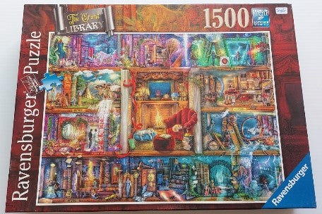 STEWART, Aimee La grande bibliothèque Ravensburger 171583 Casse-tête 1500 morceaux