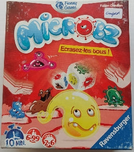 Microbz Écrasez-les tous! RAVENSBURGER 266821 Jeux 6 ans et plus