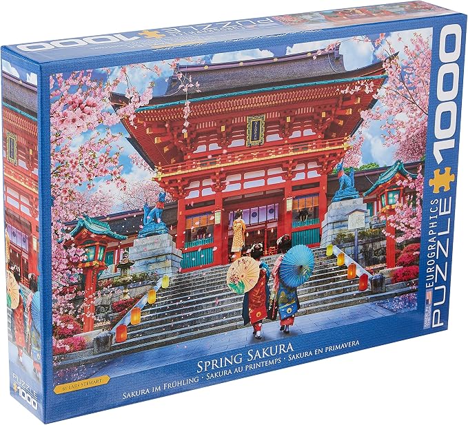 STEWART Sakura au printemps Eurographics 6000-5533 Casse-tête 1000 morceaux