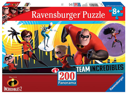 Incroyables 2 Incredibles Ravensburger 128433 Casse-tête 200 morceaux