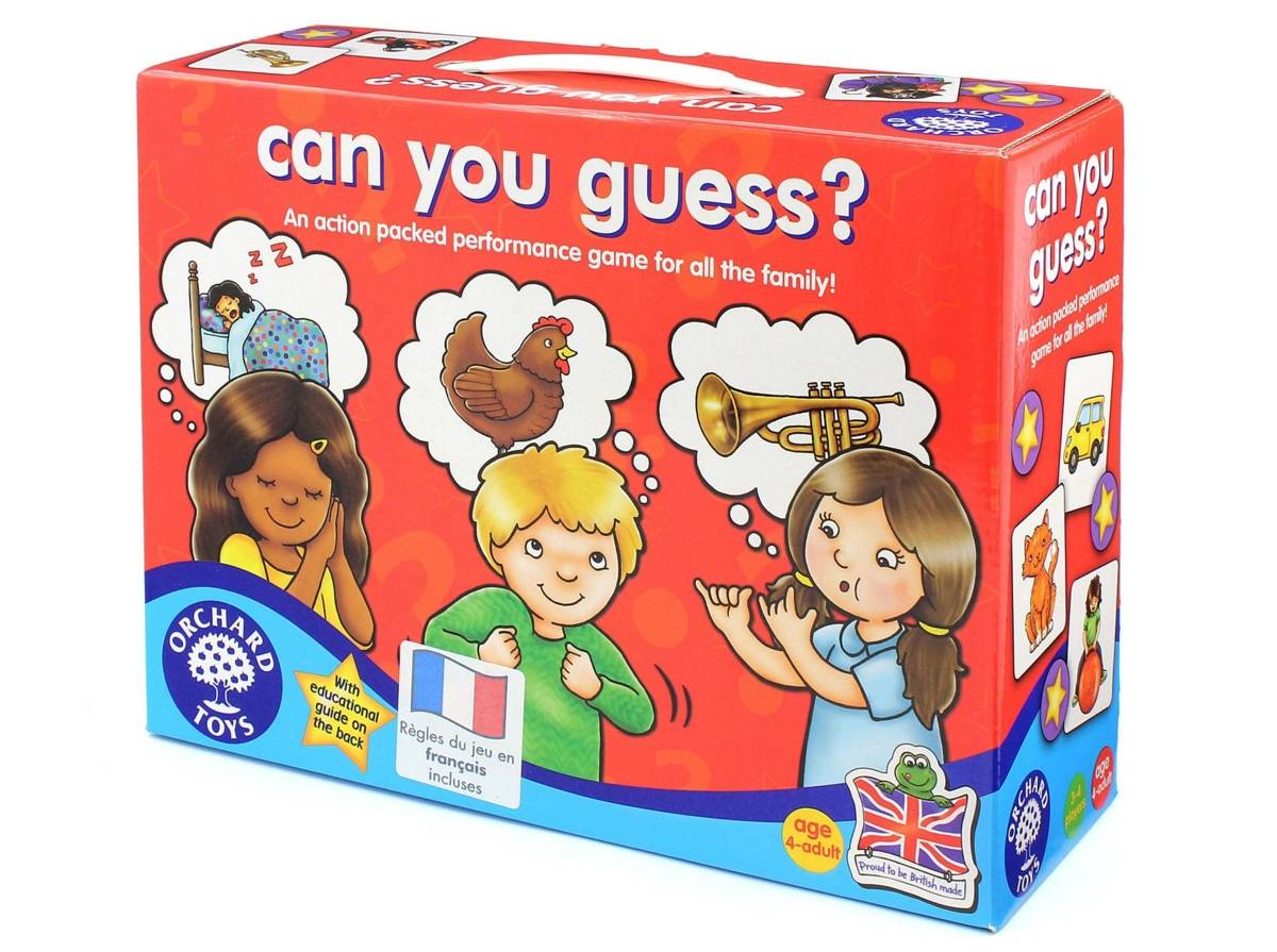 Can you Guess À toi de deviner ORCHARD TOYS Jeux 4 ans et plus