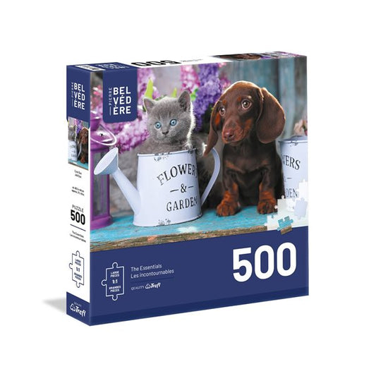 Joli duo Les incontournables TRELF BELVÉDÈRE 702501 Casse-tête 500 morceaux