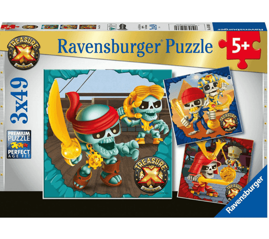Treasure Trésor Ravensburger 050369  Casse-tête 3 x49 morceaux