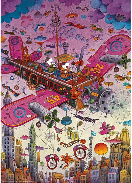Mordillo : Fly with me! HEYE 29887 Casse-tête 1000 morceaux