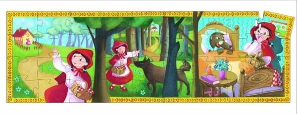 Le petit chaperon rouge DJECO Casse-tête 36 morceaux